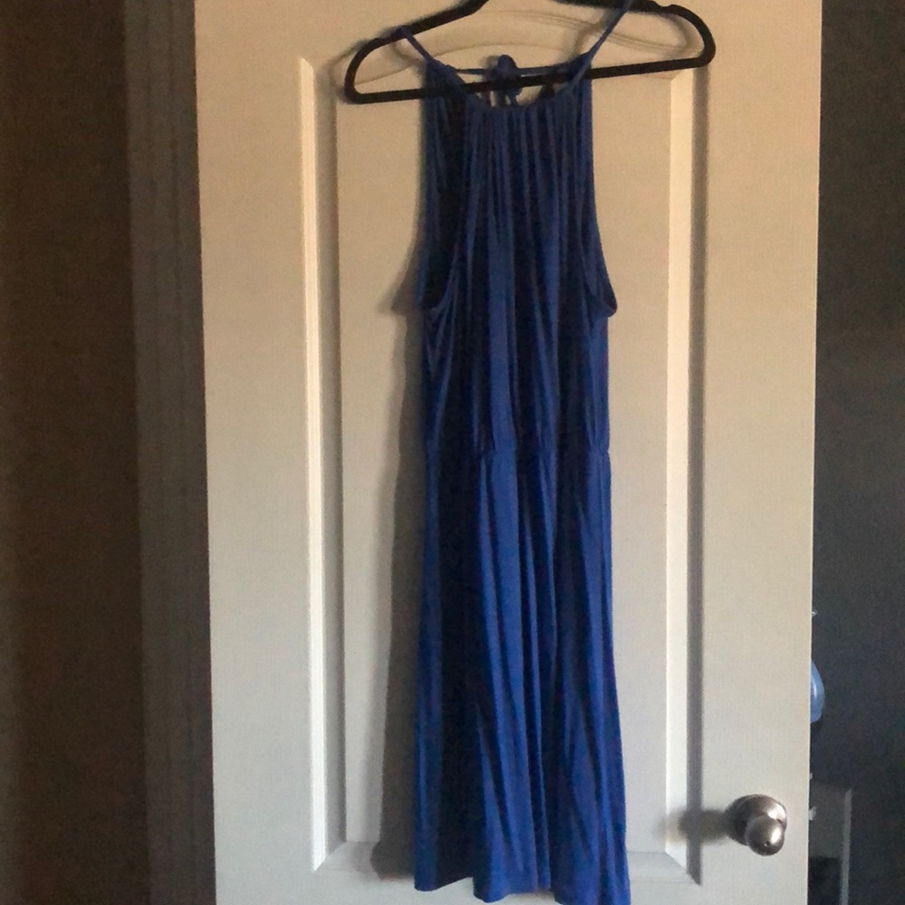 Blue dress